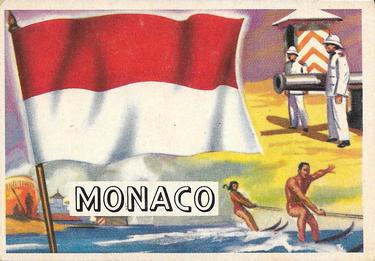 1956 Topps Flags of the World (R714-5) #79 Monaco Front