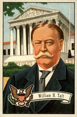 1956 Topps U.S. Presidents (R714-23) #29 William H. Taft Front