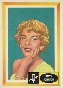 1960 Fleer Spins and Needles #10 Betty Johnson Front