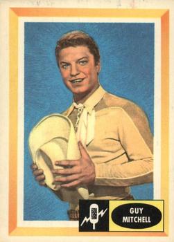 1960 Fleer Spins and Needles #11 Guy Mitchell Front
