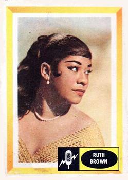 1960 Fleer Spins and Needles #38 Ruth Brown Front