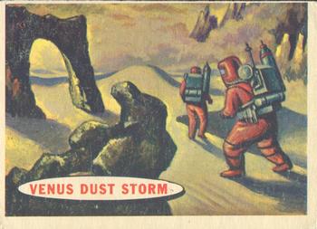 1958 Topps Target Moon #71 Venus Dust Storm Front