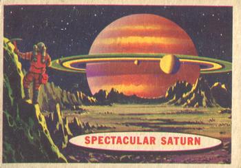 1958 Topps Target Moon #84 Spectacular Saturn Front