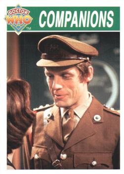 1995 Cornerstone Doctor Who Series 3 #298 Captain Mike Yates Front