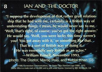 1996 Cornerstone Doctor Who Series 4 #8 Ian and the Doctor Back