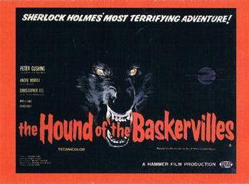 1996 Cornerstone Hammer Horror Series 2 #82 The Hound of the Baskervilles Front