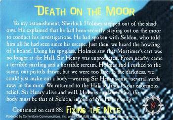 1996 Cornerstone Hammer Horror Series 2 #87 Death on the Moor Back