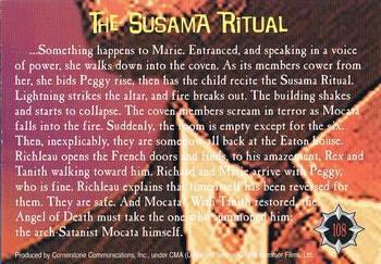 1996 Cornerstone Hammer Horror Series 2 #108 The Susama Ritual Back