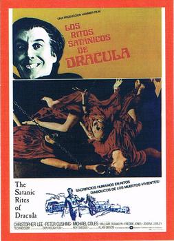 1996 Cornerstone Hammer Horror Series 2 #136 Los Ritos Satanicos de Dracula Front