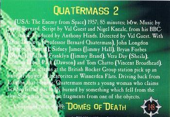 1996 Cornerstone Hammer Horror Series 2 #148 Quatermass II Back