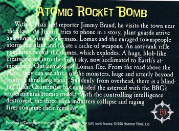 1996 Cornerstone Hammer Horror Series 2 #150 Atomic Rocket Bomb Back