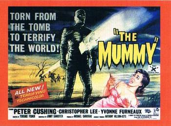1996 Cornerstone Hammer Horror Series 2 #154 The Mummy Front