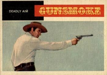 1958 Topps T.V. Westerns #12 Deadly Aim Front