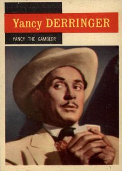 1958 Topps T.V. Westerns #34 Yancy the Gambler Front