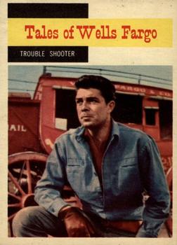 1958 Topps T.V. Westerns #58 Trouble Shooter Front