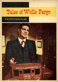 1958 Topps T.V. Westerns #61 Protection Plan Front