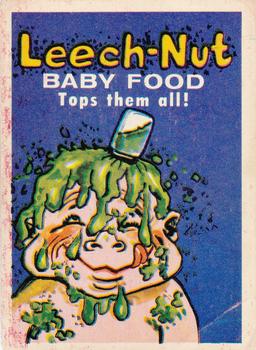 1962 Leaf Foney Ads #2 Leech-Nut Baby Food Front