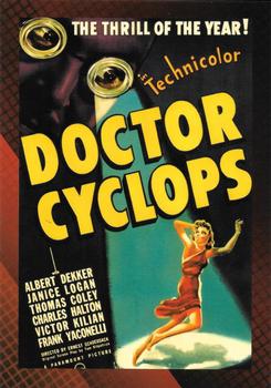 2007 Breygent Classic Sci-Fi & Horror Posters #6 Doctor Cyclops Front