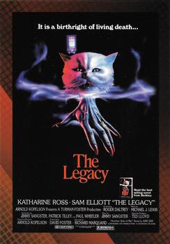 2007 Breygent Classic Sci-Fi & Horror Posters #49 The Legacy [Checklist] Front