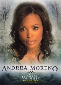 2009 Breygent Ghost Whisperer Seasons 1 & 2 #4 Andrea Moreno Front
