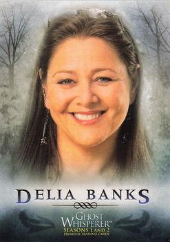 2009 Breygent Ghost Whisperer Seasons 1 & 2 #5 Delia Banks Front
