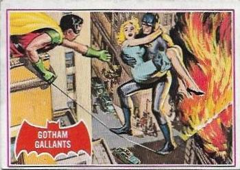 1966 Topps Batman Series A (Red Bat Logo) #15A Gotham Gallants Front