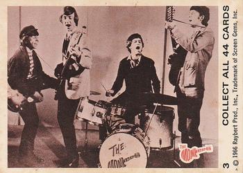 1966 Donruss The Monkees #3 The Monkees Front