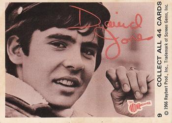 1966 Donruss The Monkees #9 Davy Jones Front
