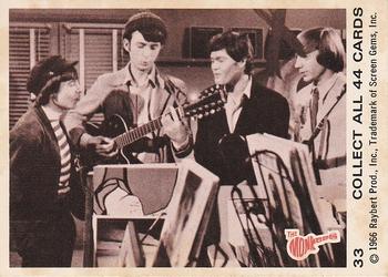 1966 Donruss The Monkees #33 The Monkees Front