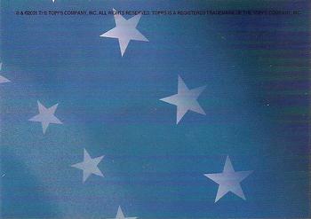 2001 Topps Enduring Freedom - Stickers #3 America the Beautiful Back
