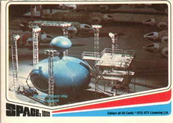 1976 Donruss Space: 1999 #35 Alien space ship is captured. Front