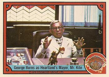 1978 Donruss Sgt. Pepper's Lonely Hearts Club Band #14 George Burns as Heartland's Mayor, Mr. Kite Front