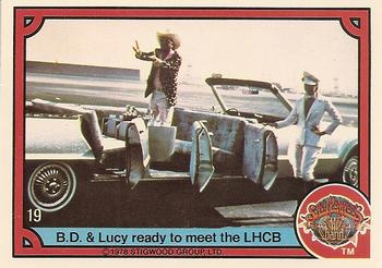 1978 Donruss Sgt. Pepper's Lonely Hearts Club Band #19 B.D. & Lucy ready to meet the LHCB Front