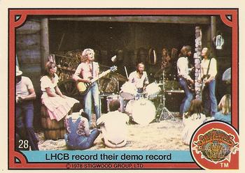 1978 Donruss Sgt. Pepper's Lonely Hearts Club Band #28 LHCB record their demo record Front