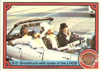 1978 Donruss Sgt. Pepper's Lonely Hearts Club Band #34 B.D. Brockhurst with some of the LHCB Front