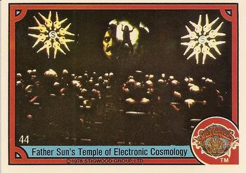 1978 Donruss Sgt. Pepper's Lonely Hearts Club Band #44 Father Sun's Temple of Electronic Cosmology Front