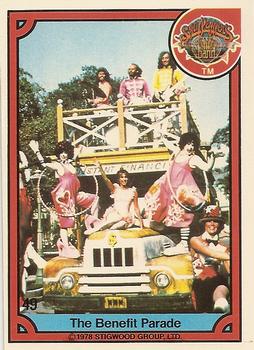 1978 Donruss Sgt. Pepper's Lonely Hearts Club Band #49 The Benefit Parade Front