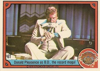 1978 Donruss Sgt. Pepper's Lonely Hearts Club Band #61 Donald Pleasence as B.D., the record mogul Front