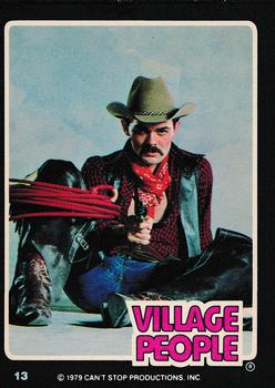 1979 Donruss Rock Stars #13 Village People (Randy Jones) Front