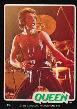 1979 Donruss Rock Stars #19 Queen (Freddie Mercury) Front