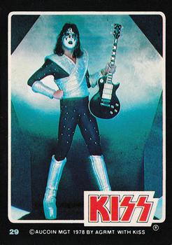 1979 Donruss Rock Stars #29 Kiss (Ace Frehley) Front
