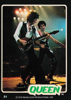 1979 Donruss Rock Stars #31 Queen Front