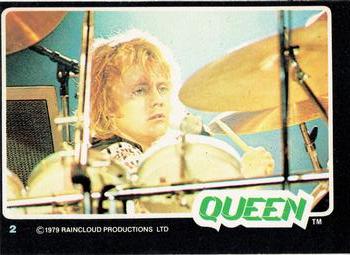 1979 Donruss Rock Stars #2 Queen (Roger Taylor) Front