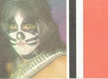 1979 Donruss Rock Stars #11 Kiss (Paul Stanley) Back