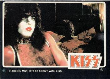 1979 Donruss Rock Stars #11 Kiss (Paul Stanley) Front