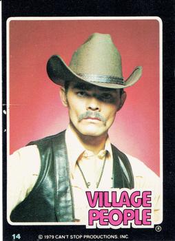 1979 Donruss Rock Stars #14 Village People (Randy Jones) Front