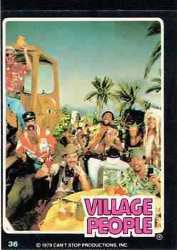 1979 Donruss Rock Stars #36 Village People Front