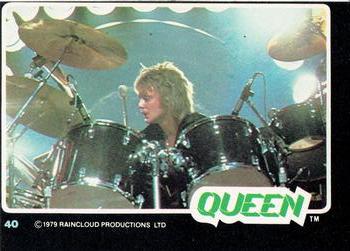 1979 Donruss Rock Stars #40 Queen (Roger Taylor) Front