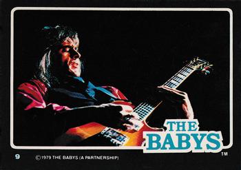 1979 Donruss Rock Stars #9 The Babys (Ricky Phillips) Front