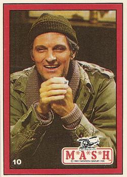 1982 Donruss M*A*S*H #10 Hawkeye playing cards Front